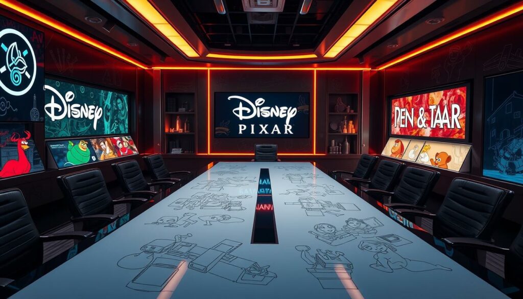 Disney-Pixar negotiation